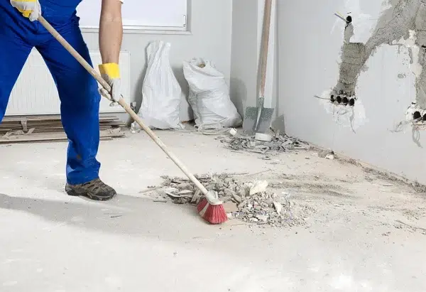 تنظيف ما بعد البناء